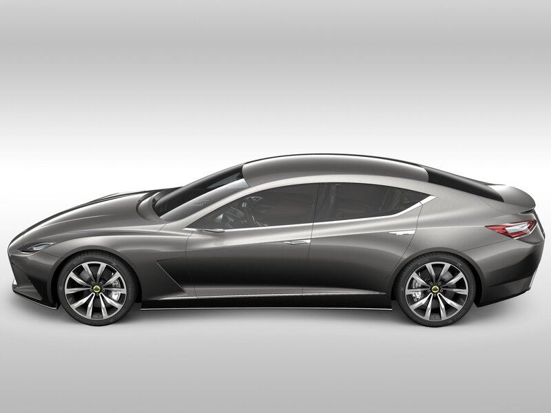 Silver Concept Car — Gray