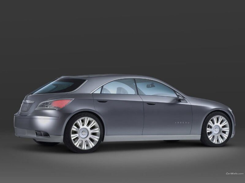 Silver Concept Car — Gray, Windows