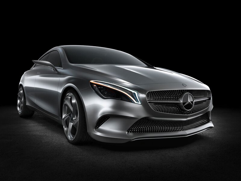 Silver Concept Car — Grille, Headlights
