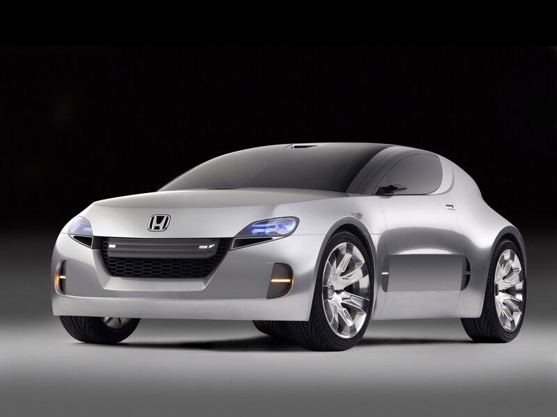 Silver Concept Car — Honda