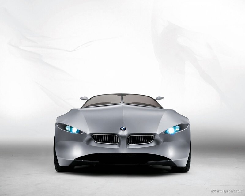 Silver Concept Car — Minimalist, Photograph