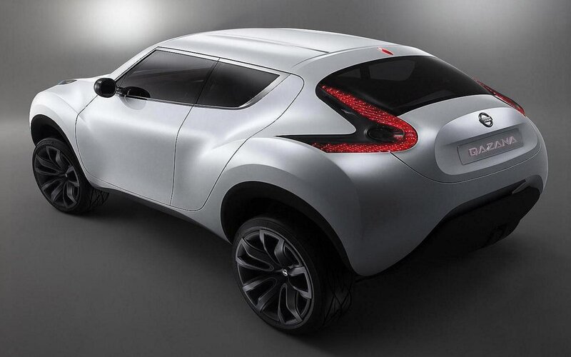 Silver Concept Car — Modern, 3d Render, Taillights