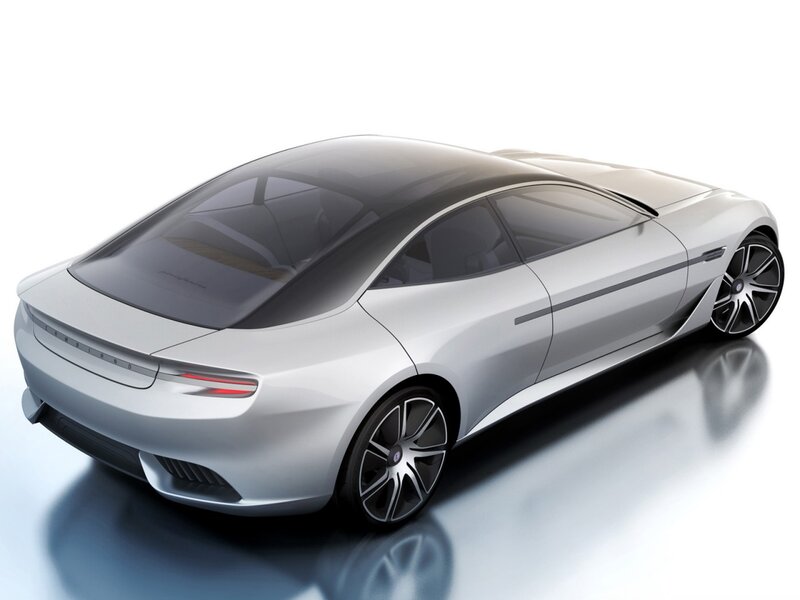 Silver Concept Car — Modern, 3d Render, Wheel, Window