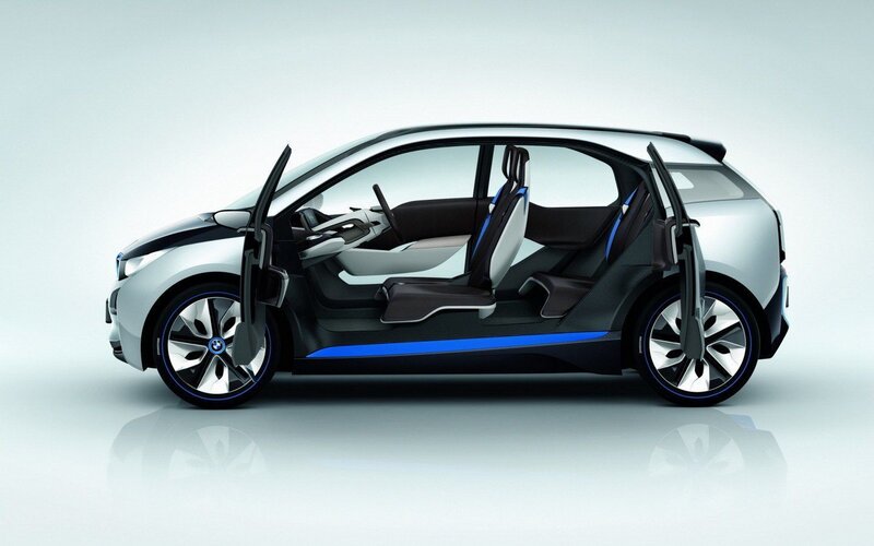 Silver Concept Car — Modern, Photograph, Car Door, Wheel