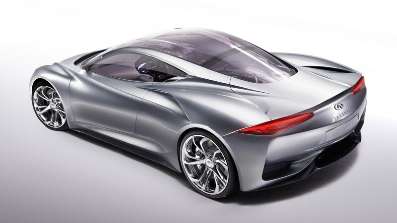 Silver Concept Car — Modern, Photograph, Wheels, Windows, Black