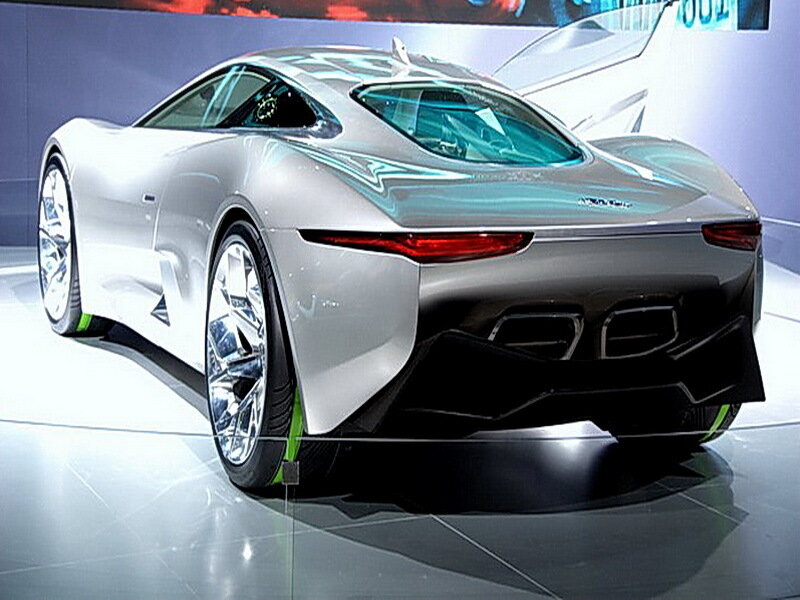Silver Concept Car — Modern