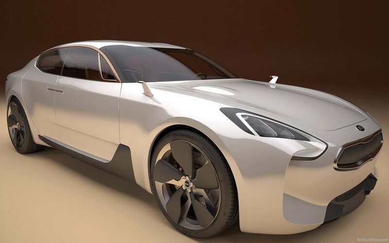 Silver Concept Car — Neutral, 3d Render, Tire