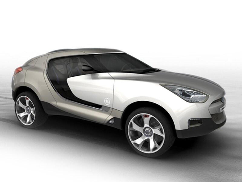 Silver Concept Car — Neutral, 3d Render, Wheel, Door