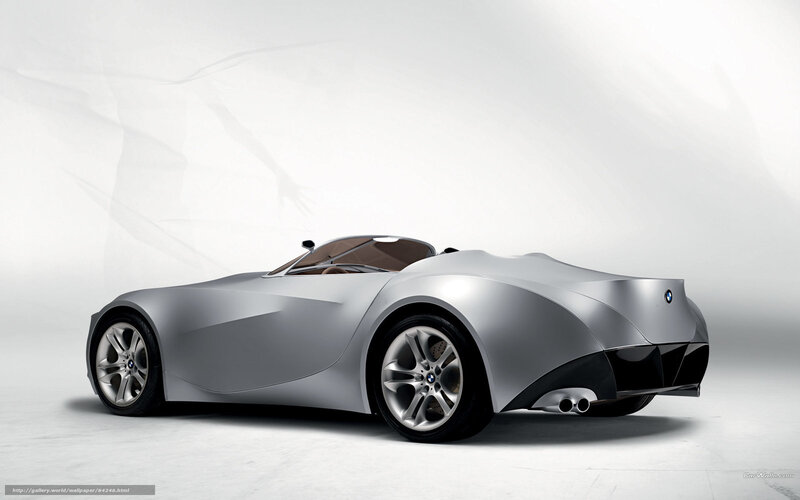 Silver Concept Car — Neutral, 3d Render, Wheel, Exhaust