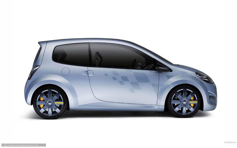 Silver Concept Car — Neutral, 3d Render, Wheels, Checkered Pattern