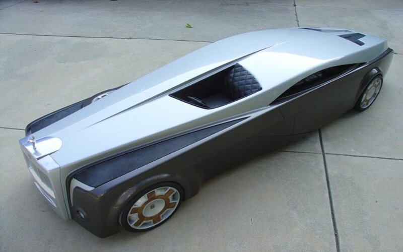 Silver Concept Car — Neutral, Afternoon, Photograph