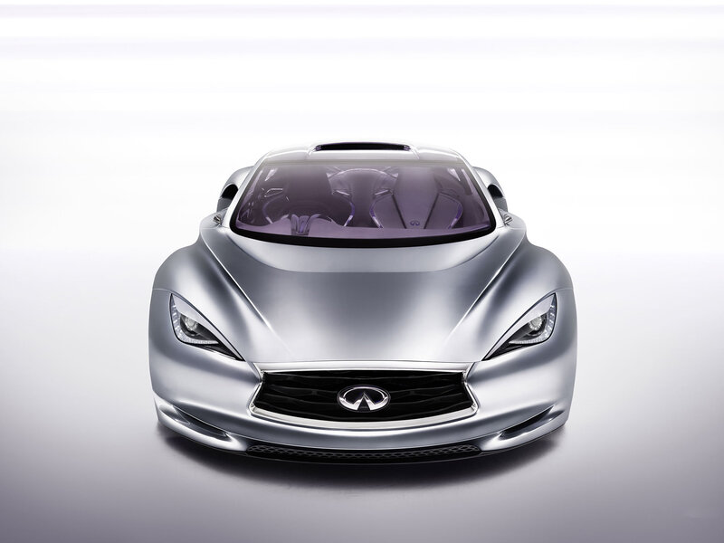 Silver Concept Car — Neutral, Photograph, Grille