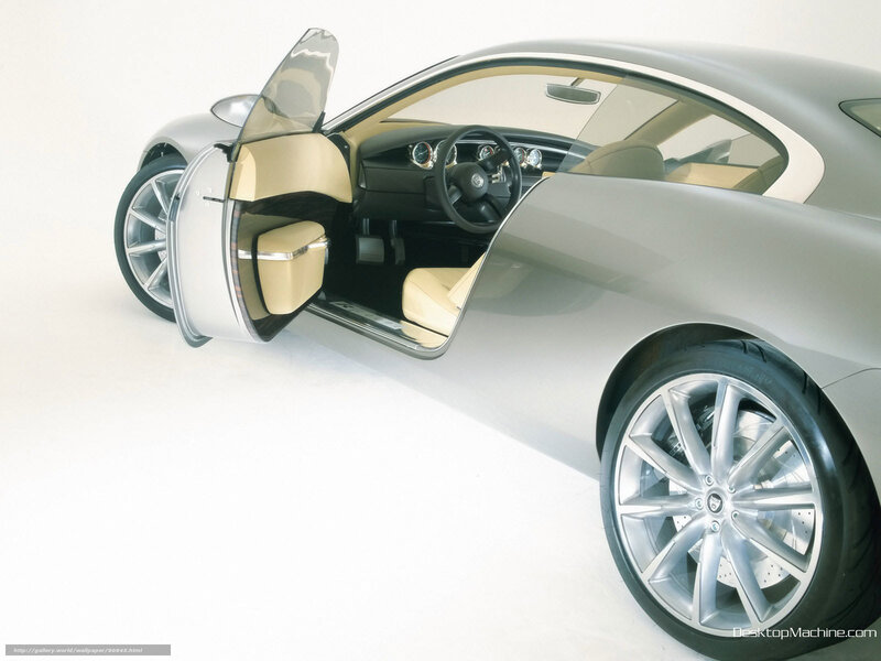 Silver Concept Car — Neutral, Photograph, Open Door