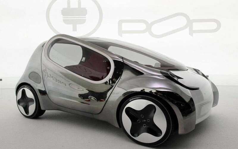 Silver Concept Car — Neutral, Photograph, Wheels, Display