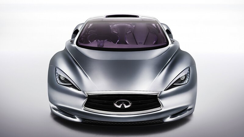Silver Concept Car — Neutral, Photograph, Windshield