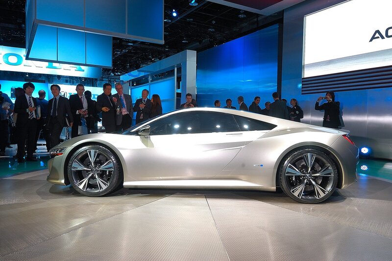 Silver Concept Car — Professional