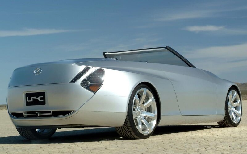 Silver Concept Car — Serene, Afternoon, Photograph, Desert