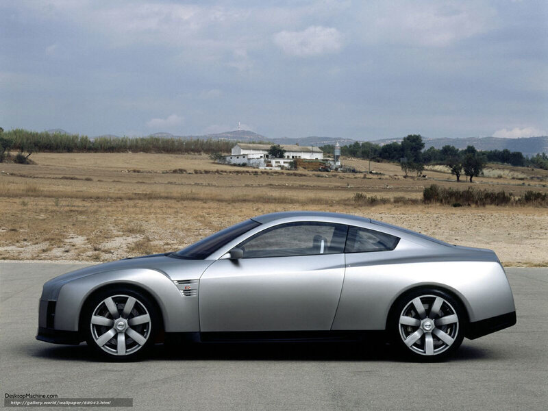 Silver Concept Car — Serene, Afternoon, Photograph, Field