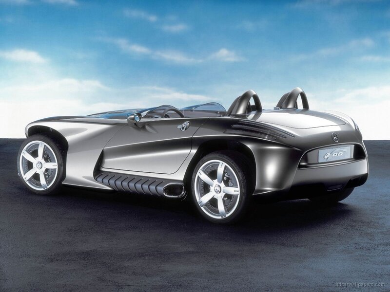 Silver Concept Car — Serene, Afternoon, Photograph, Sky