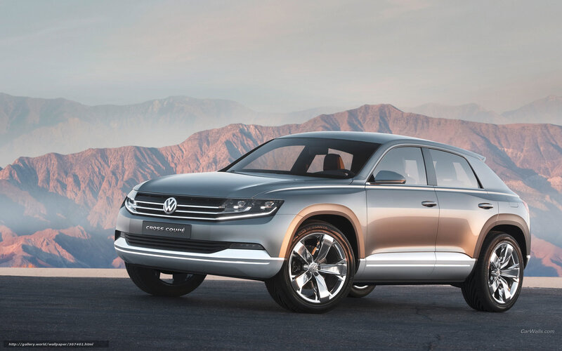 Silver Concept Car — Serene, Sunset, 3d Render, Mountains