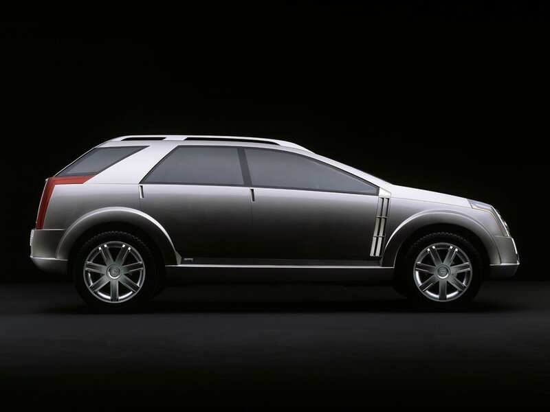 silver concept car side view