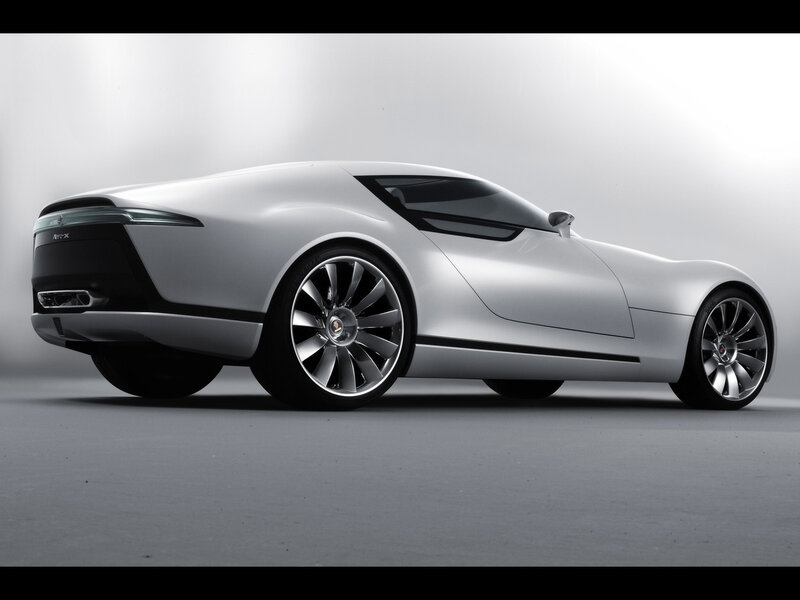 Silver Concept Car — Sleek, 3d Render, Wheels, Studio