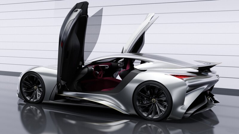 Silver Concept Car — Sleek, Modern, 3d Render
