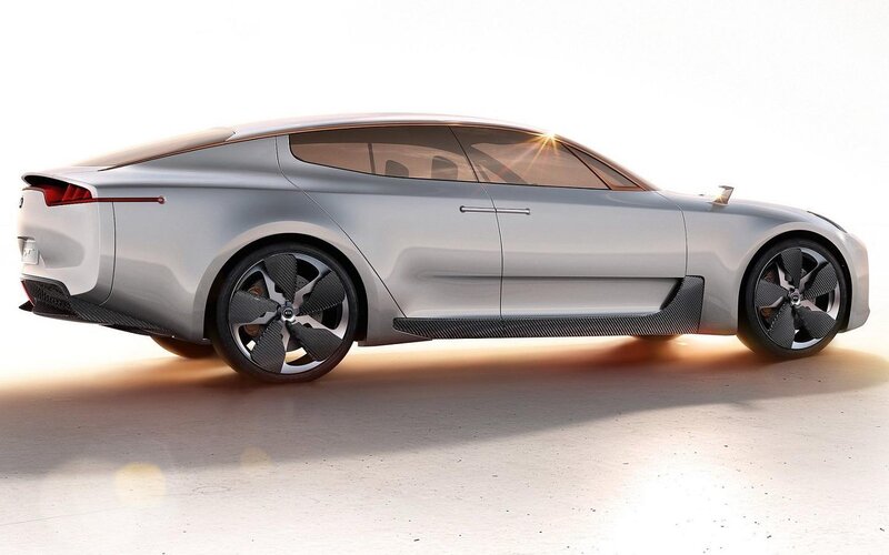 Silver Concept Car — Sleek