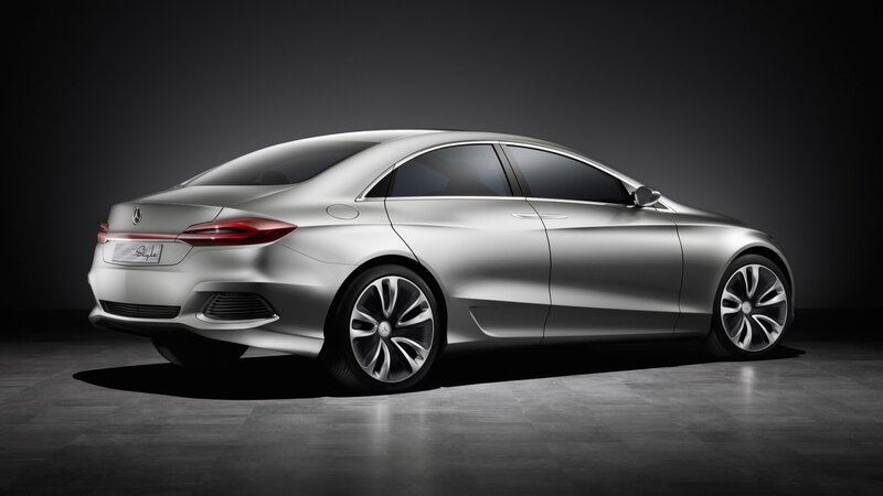 Silver Concept Car — Taillights, Black