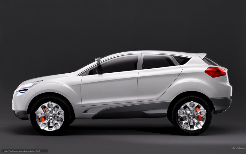 silver concept car