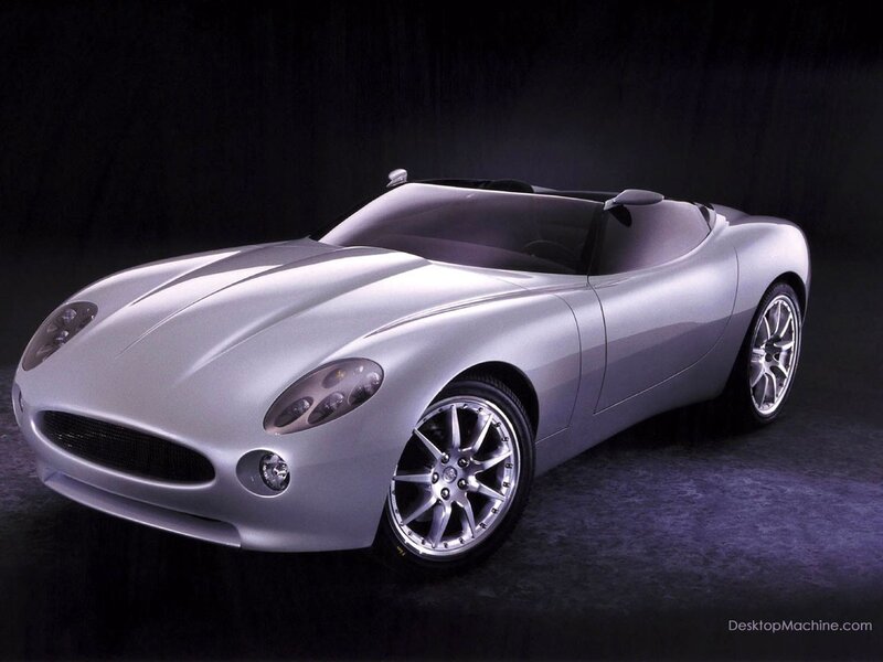 Silver Concept Car — Wheels, Headlights