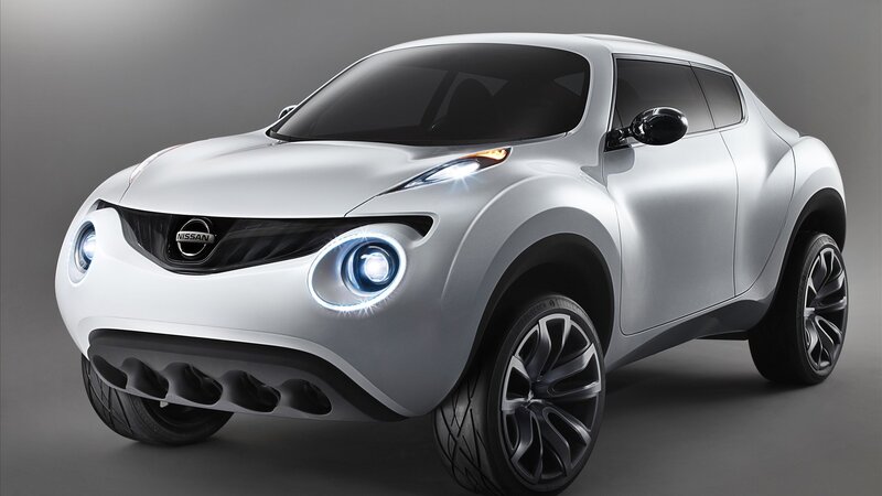 Silver Concept Car — White, Modern, 3d Render, Headlights