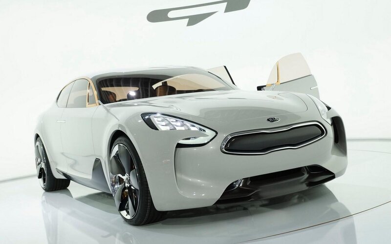 Silver Concept Car — White, Modern, Photograph