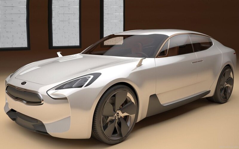 Silver Concept Car — White, Neutral