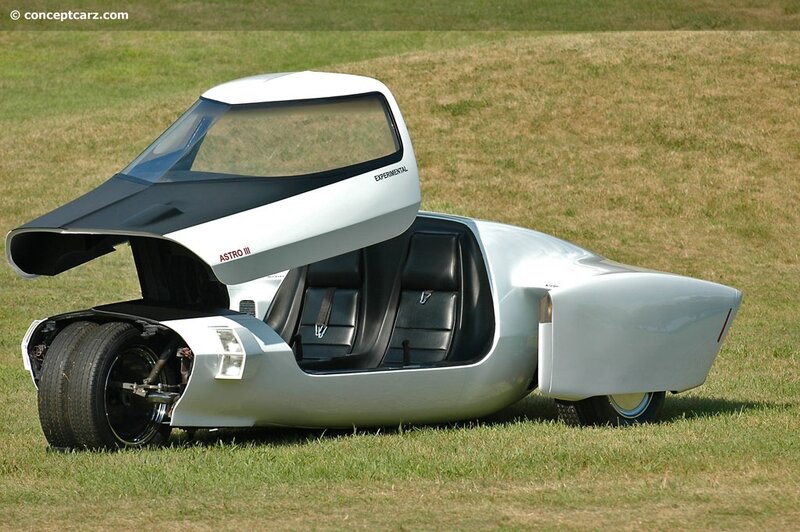 Silver Concept Car — White