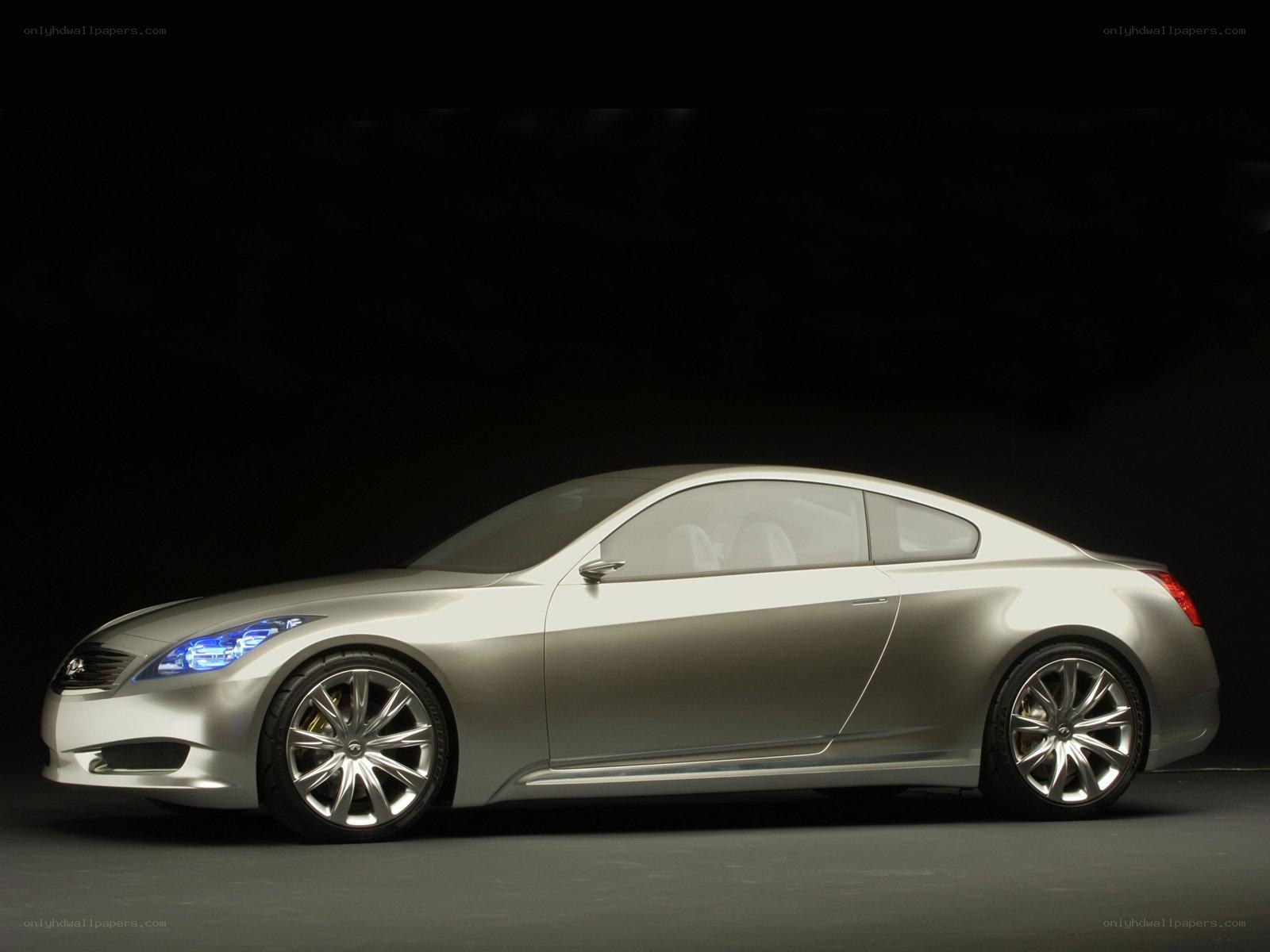 silver concept coupe car