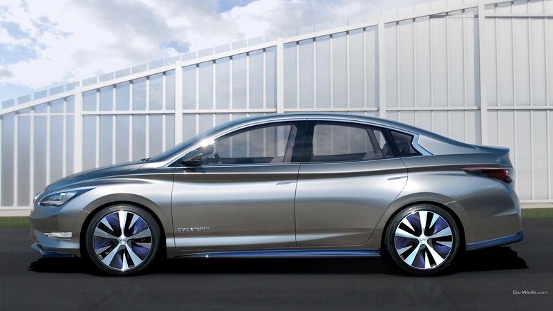 Silver Concept Sedan — Modern