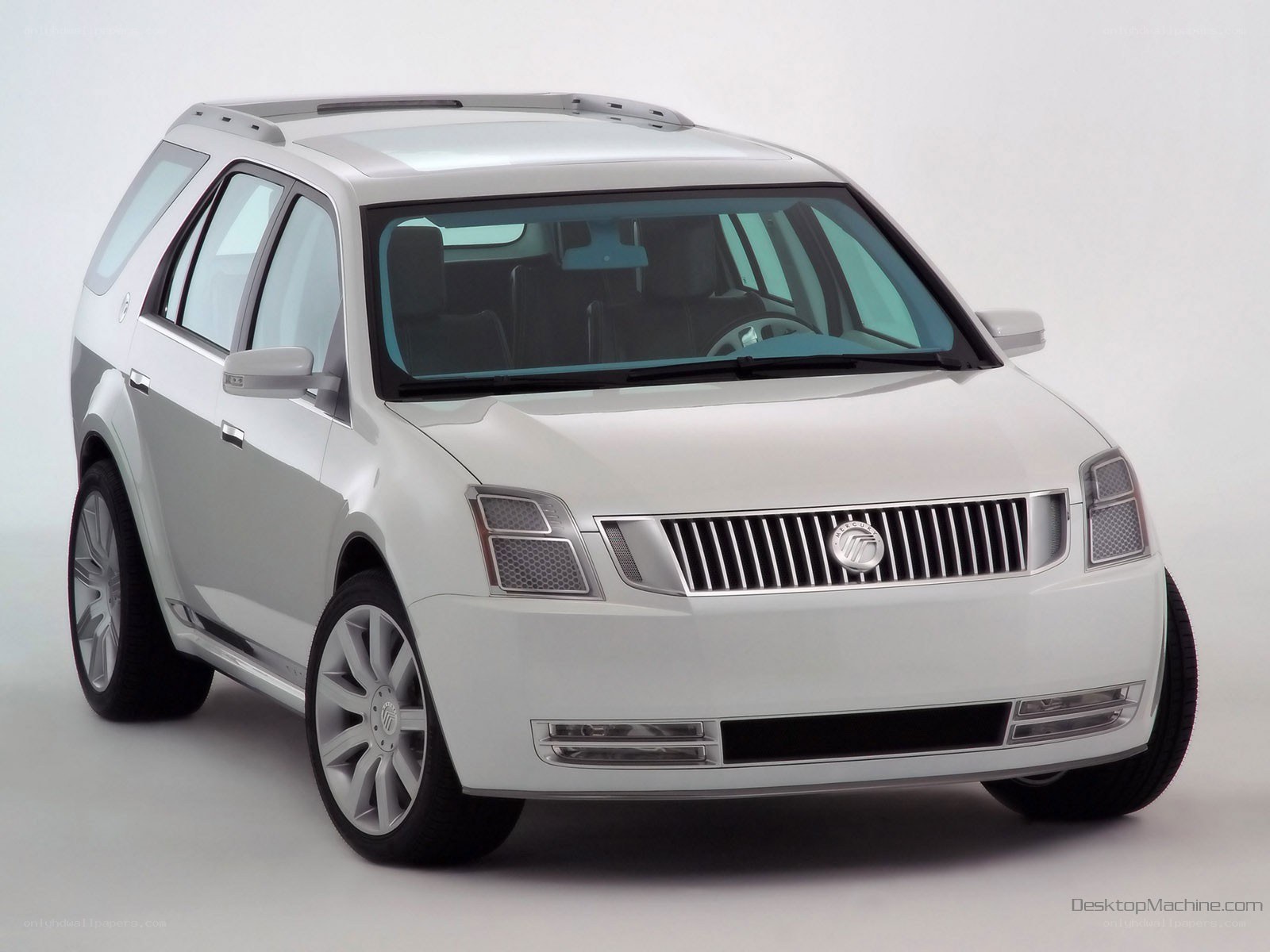silver concept SUV