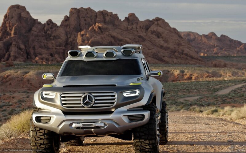 Silver Concept SUV — Dramatic, Afternoon, Photograph