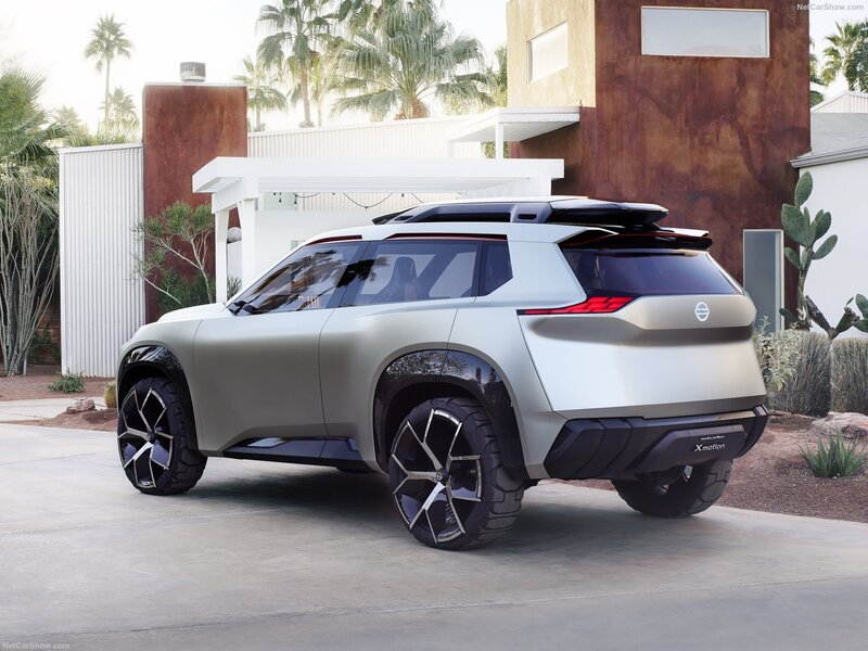 Silver Concept SUV — Modern, Afternoon