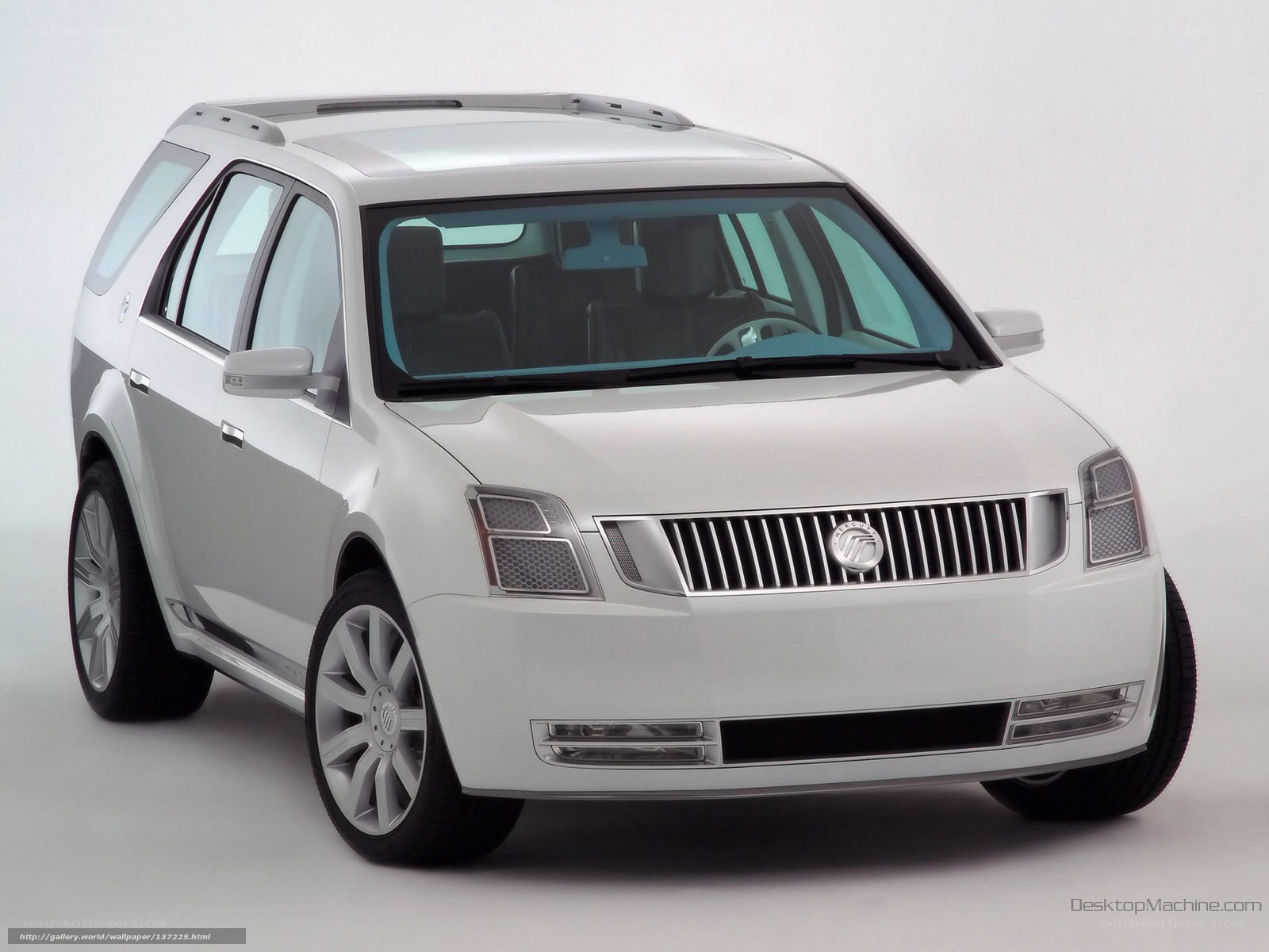 silver concept SUV