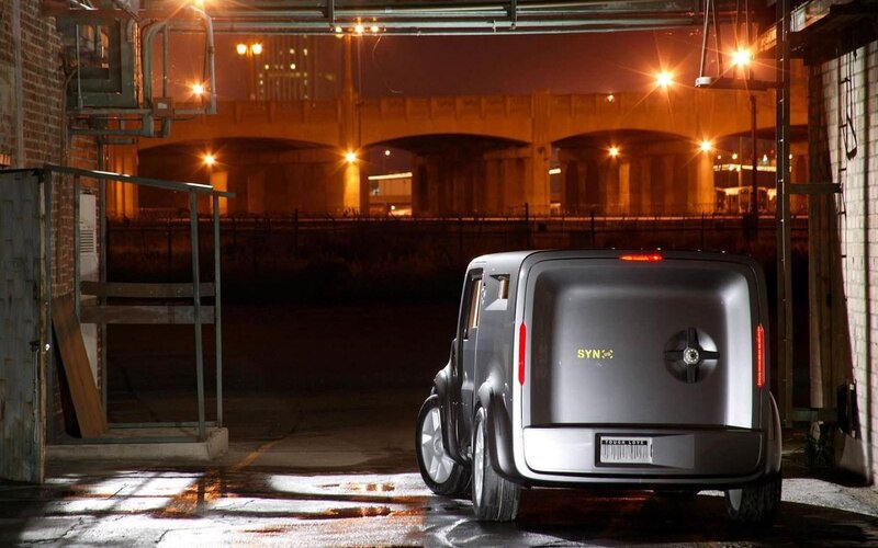 Silver Concept Van — Gray, Dramatic