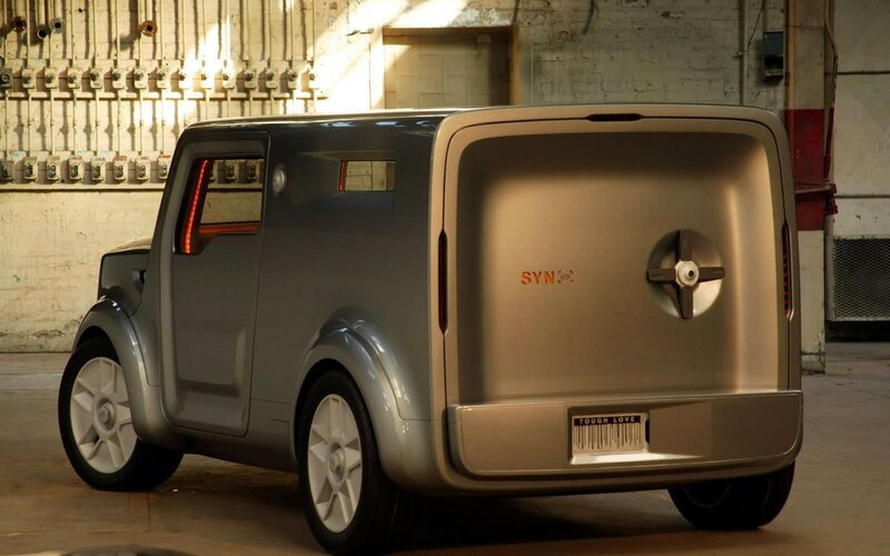 Silver Concept Van — Gray, Industrial