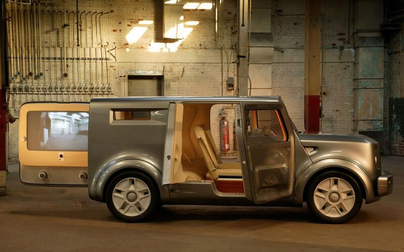 Silver Concept Van — Industrial