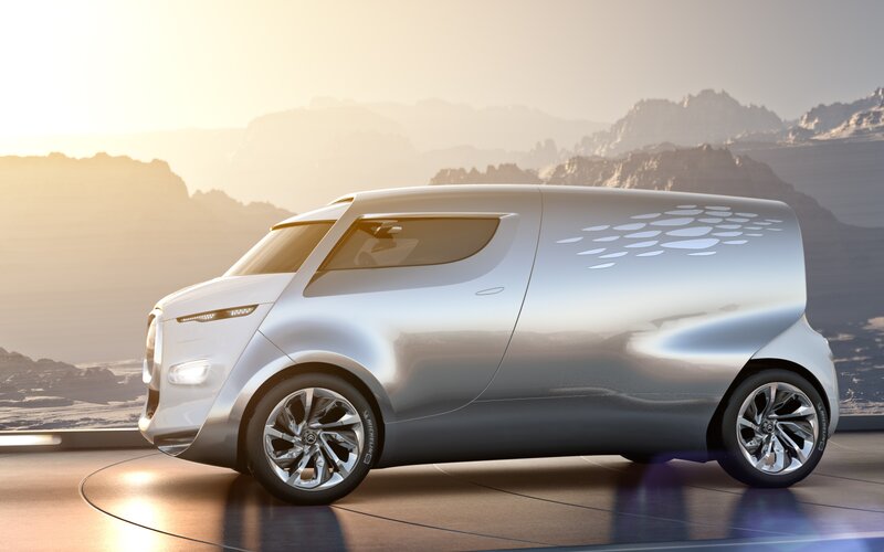 Silver Concept Van — Serene