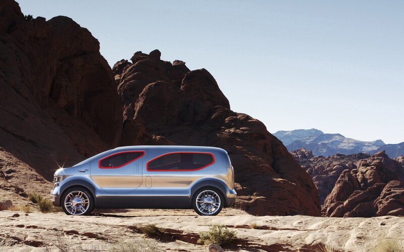 Silver Concept Van