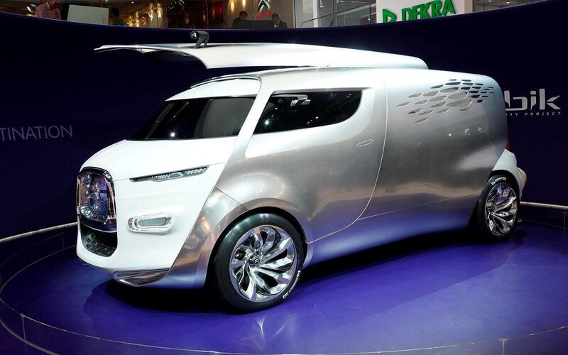 Silver Concept Van — White