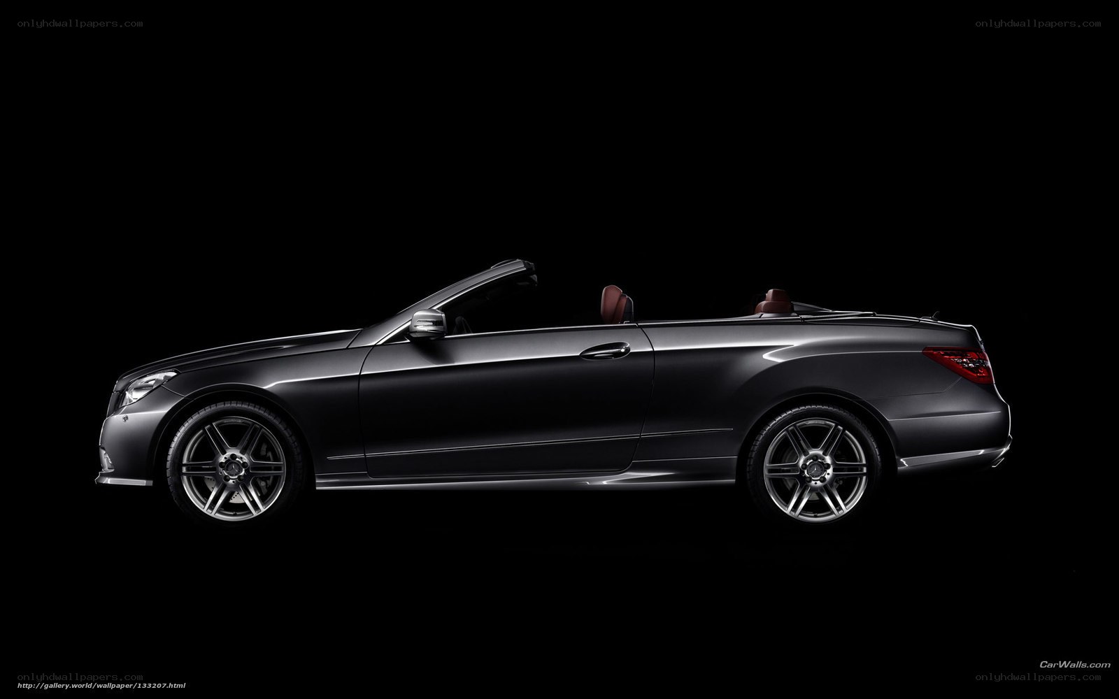 silver convertible car