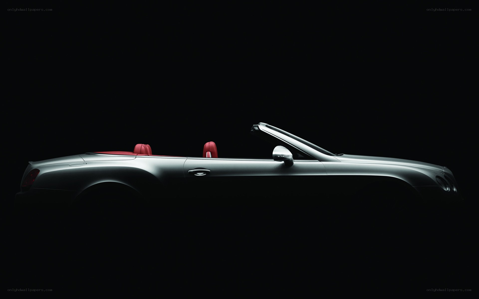silver convertible car
