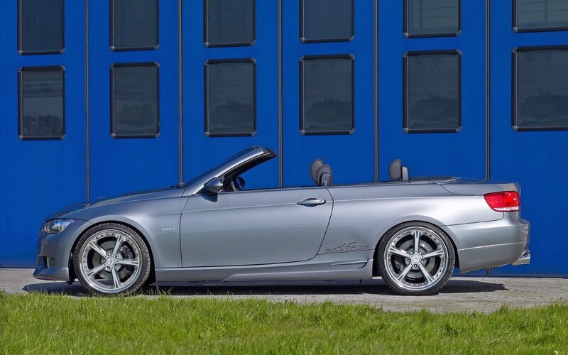 silver convertible car